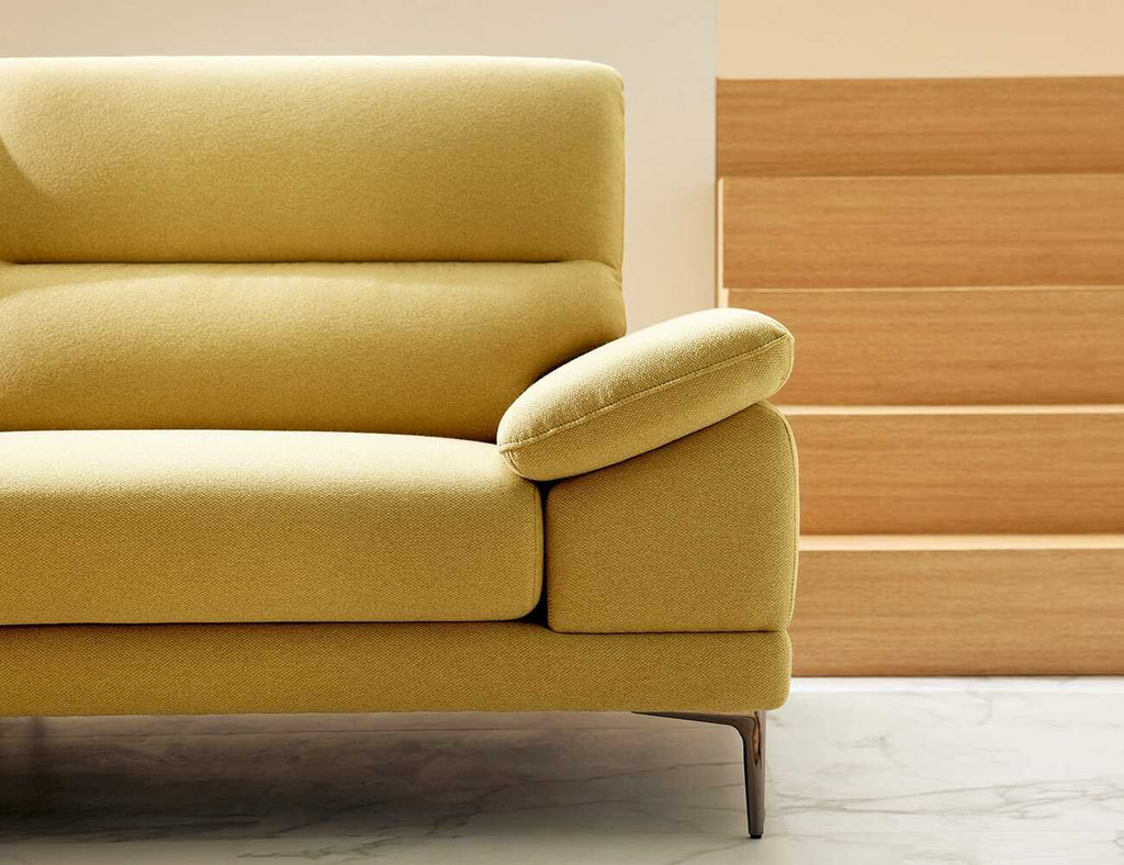 Sofa văng nỉ 3 chỗ tựa liền ROSA - 09