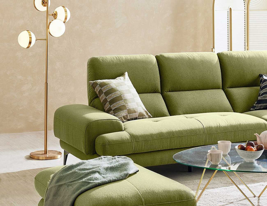 Sofa văng nỉ 3 chỗ tựa liền - VINATO - 22