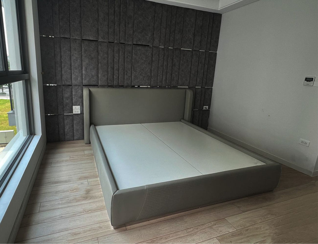 Giường bọc da cao cấp, tối giản thanh lịch - Moorin-01