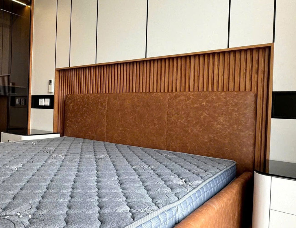 Giường bọc da thiết kế sang trọng – Maurice - 03