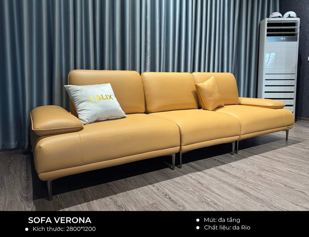Sản phẩm có sẵn - Sofa thông minh 3 chỗ tựa lưng mở rộng linh hoạt - VERONA-02